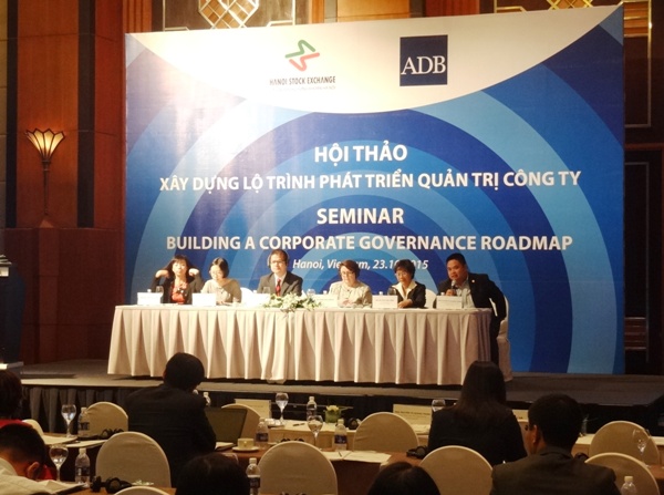 Hội thảo quan trị công ty do ADB và HNX tổ chức vừa diễn ra tại Hà Nội