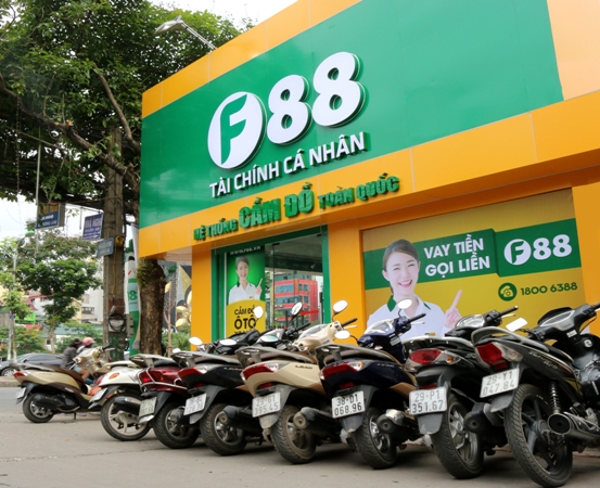 Cửa hàng cầm đồ tại 850 đường Láng là 1 trong 15 cửa hàng của F88 tại Hà Nội và các tỉnh lân cận