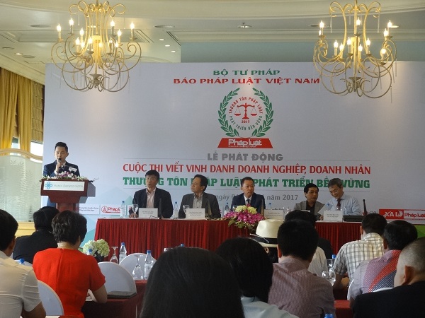 Lễ phát động cuộc thi viết vừa diễn ra tại Hà Nội