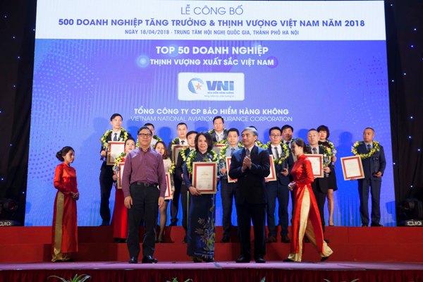Việc nhận giải thưởng Top 50 doanh nghiệp thịnh vượng xuất sắc đã khẳng định vị thế của VNI