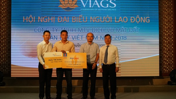 VIAGS đã tham gia hợp đồng Hưu trí của Sun Life Việt Nam vào cuối năm 2017