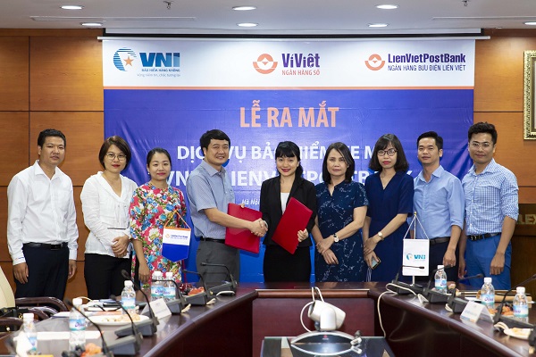 Lễ ký kết hợp tác giữa VNI và LienVietPostBank