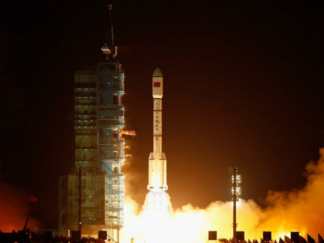 Thiên Cung 1 được phóng vào vũ trụ từ tháng 9/2011