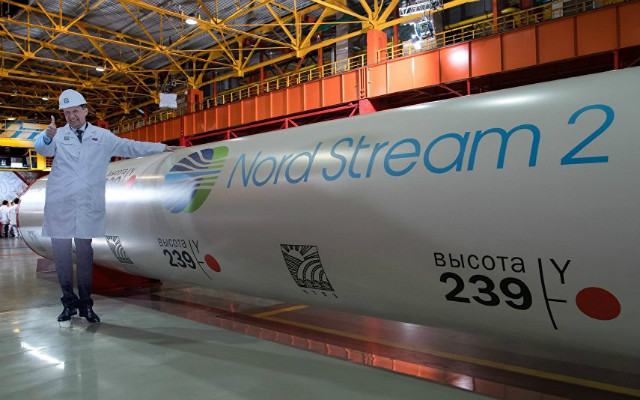 Dự án đường dẫn khí đốt Nord Stream 2 dự kiến đi vào hoạt động trước cuối năm 2019