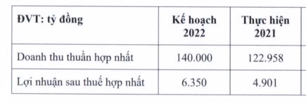 MWG đặt kế hoạch năm 2022 (Nguồn: MWG)