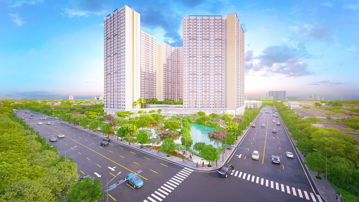 Phối cảnh tổng thể Dự án Jasari.