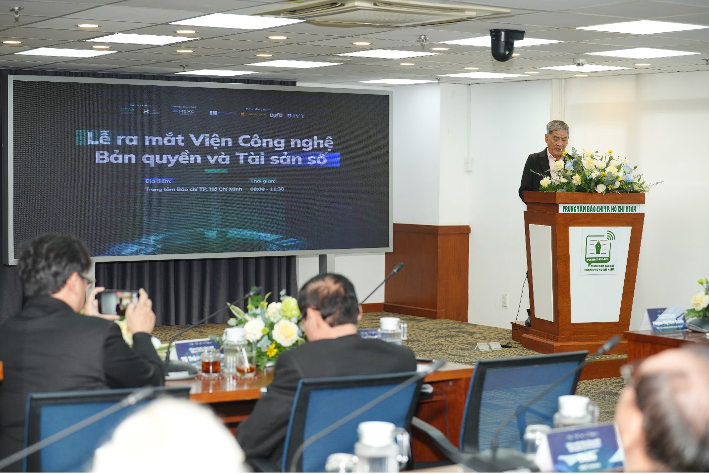 &Ocirc;ng Nguyễn Mạnh Qu&yacute;, Viện trưởng Viện C&ocirc;ng nghệ Bản quyền v&agrave; T&agrave;i sản số.