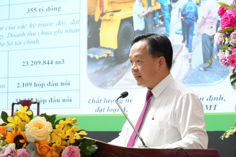 Ông Trần Chiến Công, Tổng giám đốc BIWASE.