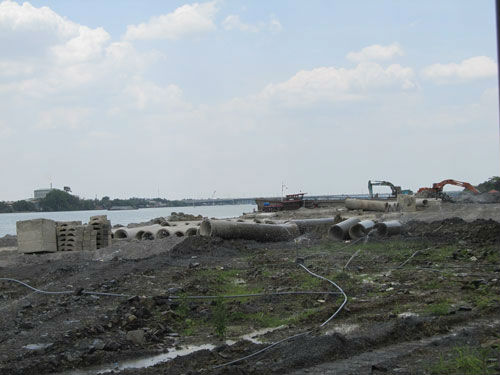 Dự án cải tạo cảnh quan và phát triển đô thị ven sông Đồng Nai bị dư luận phản đối vì ảnh hưởng tới môi trường (Ảnh nguồn Internet)