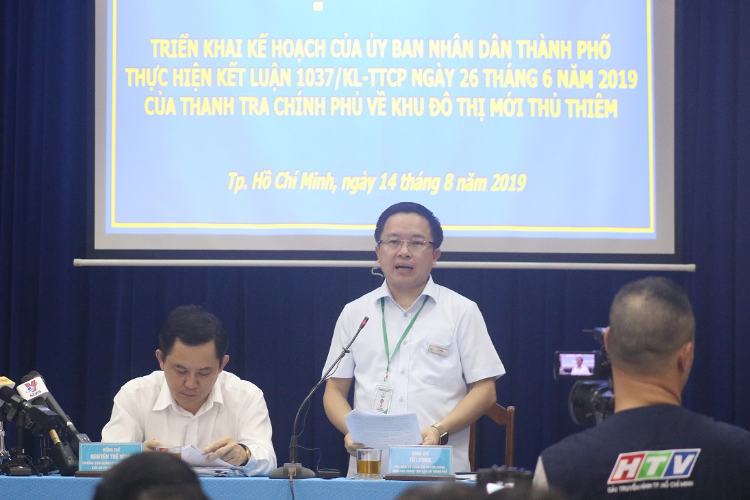 ông Từ Lương, Phó Giám đốc Sở Thông tin Truyền thông TP.HCM. (ảnh Lê Toàn)