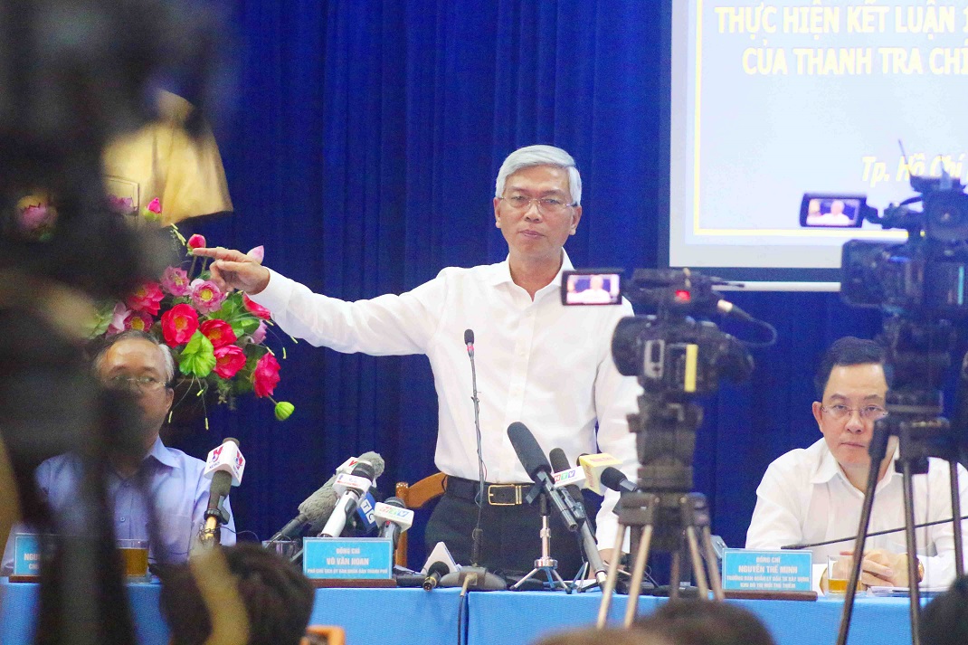 Phó Chủ tịch UBND TP.HCM Võ Văn Hoan (ảnh Lê Toàn)
