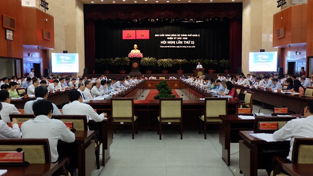 Hội nghị lần thứ 32 Ban Chấp hành Đảng bộ TPHCM khóa X sẽ diễn ra hết ngày hôm nay 2/10.