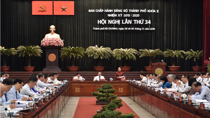 Hội nghị lần thứ 34 Ban Chấp hành Đảng bộ TPHCM khóa X.