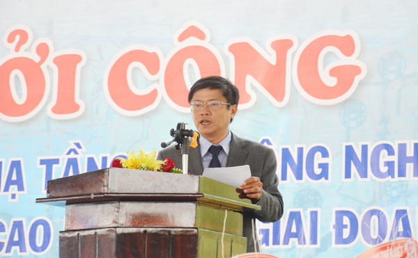 Ông Ngô Đình Thiện, Phó Trưởng Ban phụ trách BQL Khu NNUDCNC Phú Yên: 
