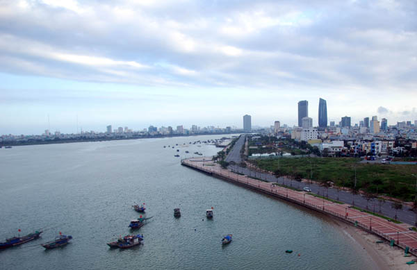 Trong quy hoạch, Sông Hàn sẽ là trục xương sống để phát triển các loại hình vận tải thủy nội địa của Đà Nẵng. Ảnh: Hà Minh