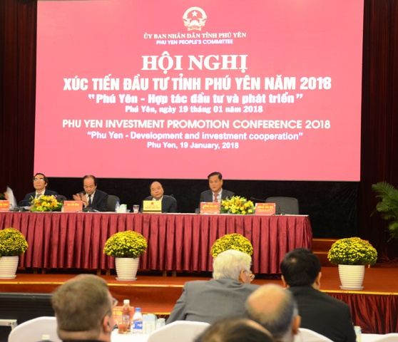 Hội nghị do Thủ tướng Chính ohur Nguyễn Xuân Phúc chủ trì cùng lãnh đạo tỉnh Phú Yên