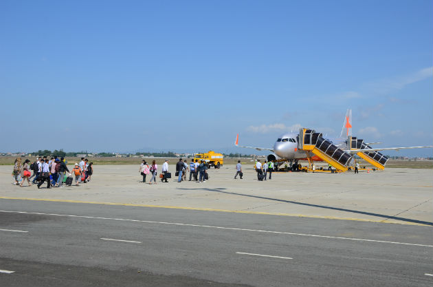 Hiện nay Cảng hàng không Tuy Hòa hàng ngày đón các chuyến bay của Jetapacific Airlines