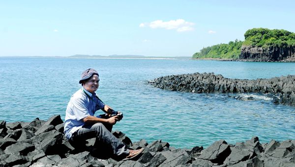 Biển Bình Châu, khu vực đang được Quảng Ngãi hoàn thiện hồ sơ trình USNETCO công nhận Công viên địa chất toàn cầu