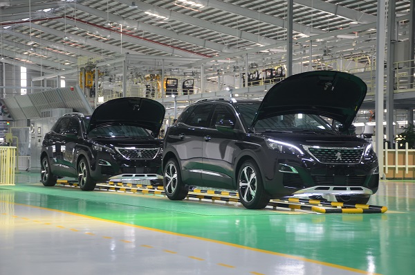 Sản phẩm Peugeot tại nhà máy