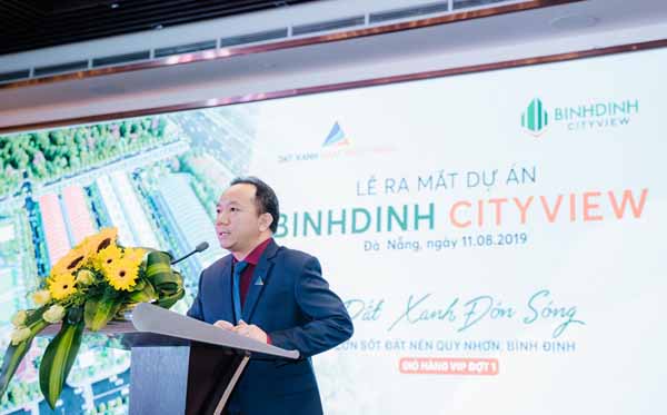 Ông Nguyễn Hiền Ninh - Tổng giám đốc Công ty Cp Đất Xanh Nam Miền Trung: