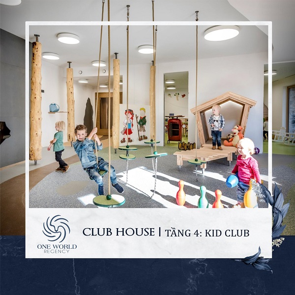 Tầng 4 dành riêng cho khu vui chơi giải trí, kid club.