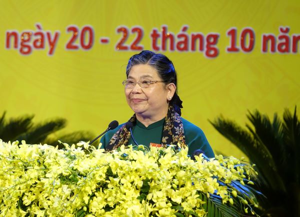 Theo sự phân công của Bộ Chính trị, bà Tòng Thị Phóng, Ủy viên Bộ Chính trị, Phó Chủ tịch Quốc hội chỉ đạo Đại hội Đảng bộ tỉnh Quảng Ngãi lần thứ XX, nhiệm kỳ 2020-2026
