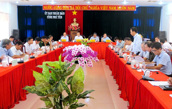 Lãnh đạo tỉnh Phú Yên, các Sở, ngành họp rà soát việc tích hợp các quy hoạch trên địa bàn tỉnh