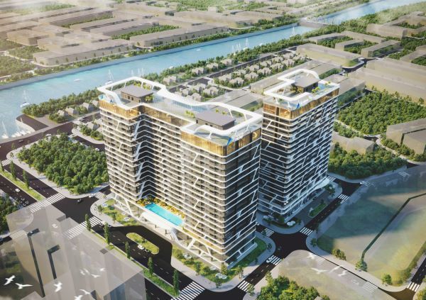Toà tháp đôi chung cư cao cấp Marie One Complex hứa hẹn là Dự án sẽ là điểm nhấn của Nam Đà Nẵng và Bắc Hôi An (Quảng Nam)