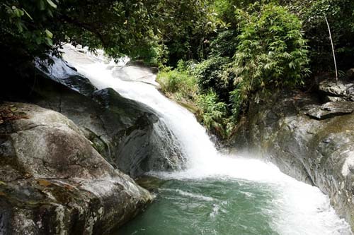 Một trong những điểm sinh thái tại Trà Bồng nằm trong quy hoạch dự kiến Khu du lịch sinh thái Thạch Bích