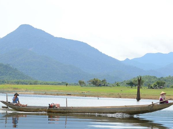 Khu vực bán ngập lòng hồ Sông Hinh nằm trong diện tích đất Dự án chăn nuôi bò chất lượng cao Phú Yên từng đề xuất