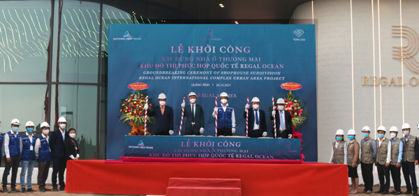 Nghi thức khởi công Dự án Regal Ocean Quang Binh