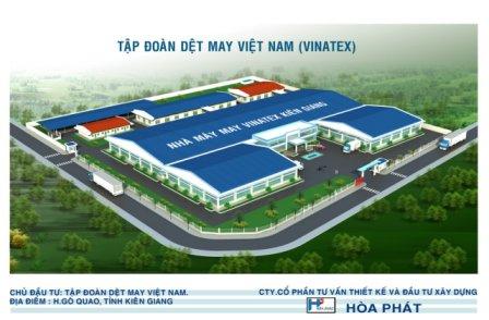 Nhà máy May Vinatex Kiên Giang sẽ vận hành 100% công suất trong tháng 10/2015