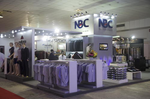 Tổng công ty CP May Nhà Bè là một trong những DN lớn tham gia tại Hội chợ Thời trang 2015.
