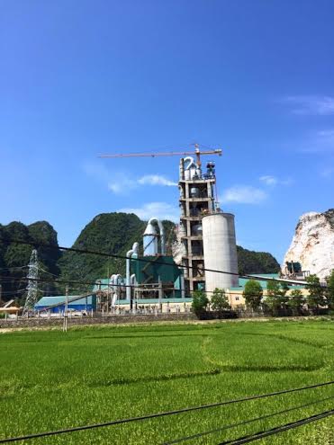 Nhà máy xi măng Sông Lam 2 đang sản xuất và bán ra thị trường hơn 50.000 tấn sản phẩm/tháng.