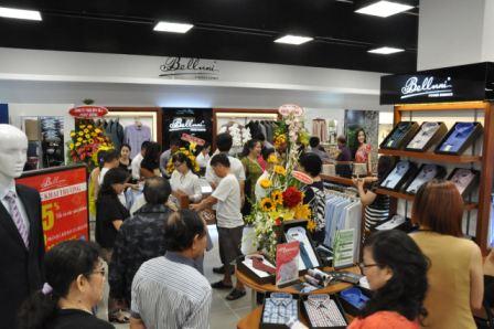Tổng công ty 28 cho biết sẽ tiếp tục mở rộng hệ thống cửa hàng thời trang thương hiệu Belluni tại thị trường nội địa.