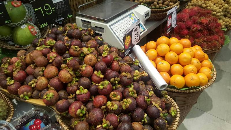 Trái cây của Thái Lan được nhập khẩu vào Việt Nam, 