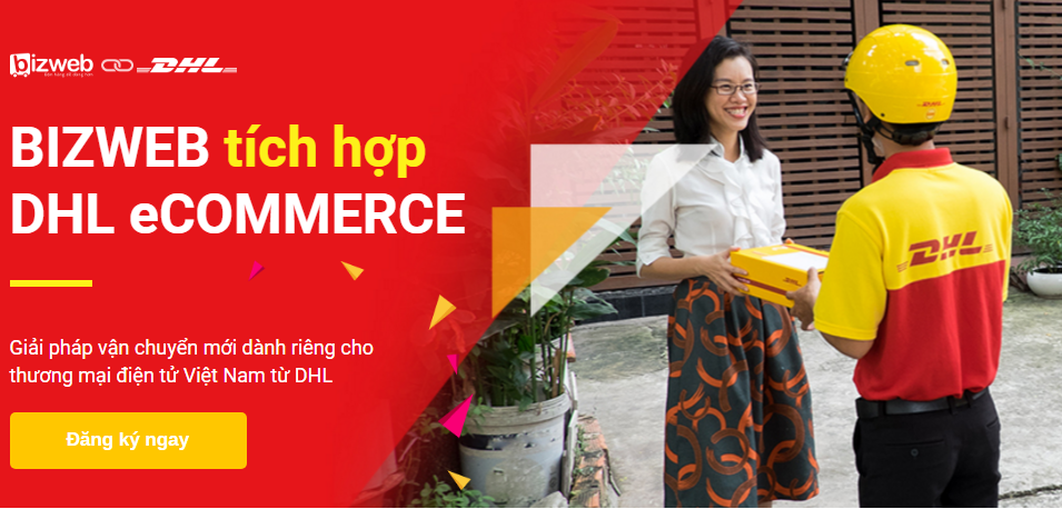 Sau khi công bố ra mắt, DHL eCommerce đã chính thức bắt tay với nền tảng website bán hàng online Bizweb nhằm đưa dịch vụ của mình tới gần hơn với hàng chục nghìn khách hàng của Bizweb. 