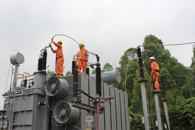 Tổng công ty đã đóng điện, đưa vào vận hành 14 công trình nâng công suất trạm biến áp 110kV, cùng nhiều công trình lưới điện trung, hạ áp, góp phần nâng cao năng lực lưới điện và nâng cao độ tin cậy cung cấp điện