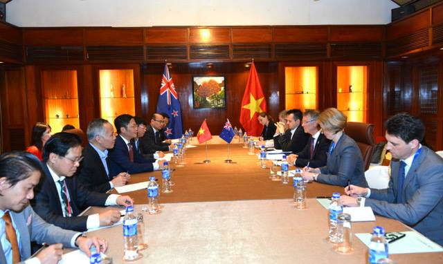 Bộ trưởng Trần Tuấn Anh đề nghị New Zealand hỗ trợ Việt Nam phát triển các lĩnh vực sản xuất chế biến nông nghiệp ứng dụng công nghệ cao, công nghệ sạch gắn với phát triển bền vững