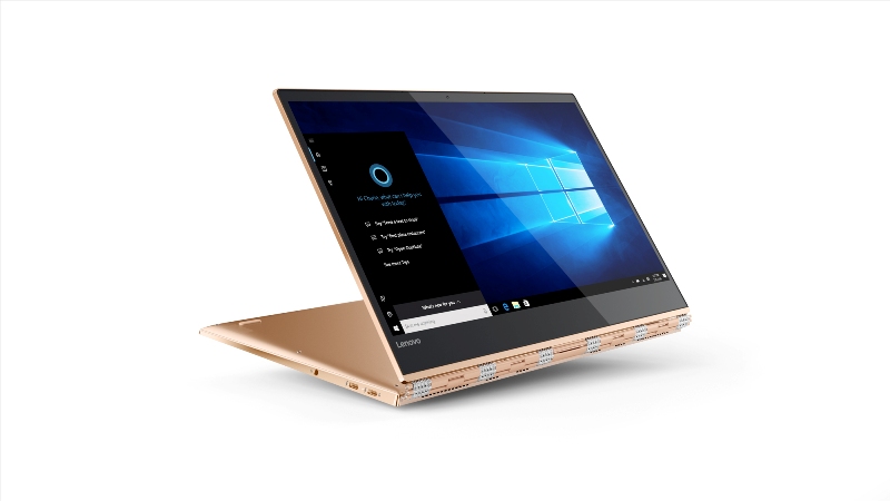 Được trang bị bộ vi xử lý Intel® Core™ i7 thế hệ thứ 8 mới nhất, Yoga 920 cho sức mạnh vô song với hệ điều hành Windows® 10 cùng 2 cổng Thunderbolt 3.
