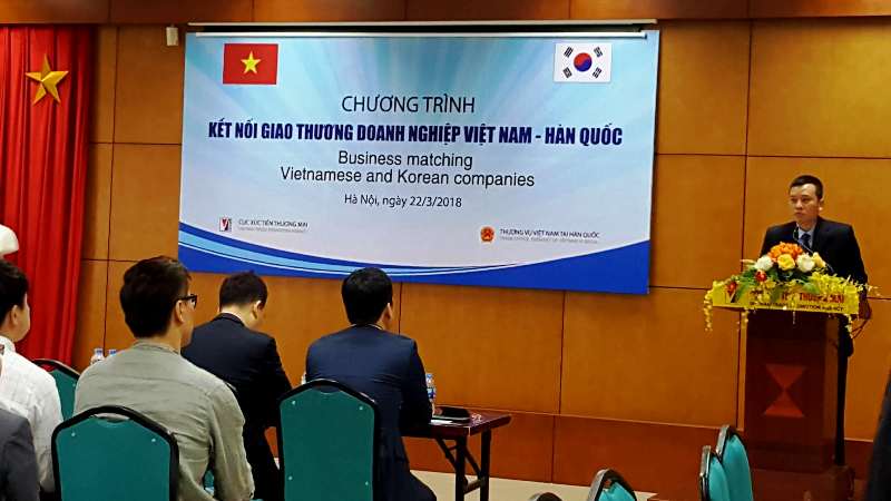 Lãnh đạo của 2 Tập đoàn bán lẻ lớn K-holdings và Coupang đến từ Hàn Quốc đã có mặt tại Hà Nội vào sáng nay 22/3/2018 để giao thương với các nhà cung ứng nông thủy sản Việt Nam.