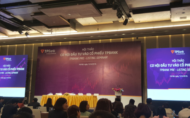 Tại buổi Roadshow giới thiệu cơ hội đầu tư cổ phiếu TPBank tại Hà Nội, TPBank đã báo lãi khoản lãi đậm 513 tỷ đồng ,
