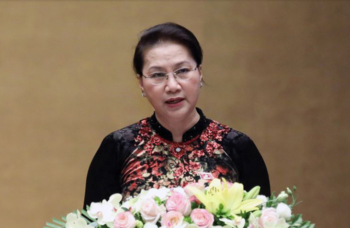 Chủ tịch QH Nguyễn Thị Kim Ngân cho biết, kỳ họp thứ 5 Quốc hôi khóa 14 đã kết thúc, với 