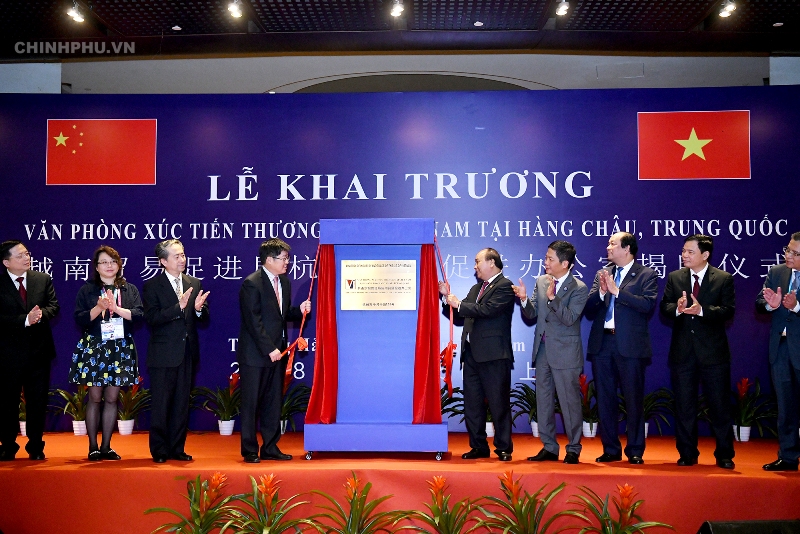 Cục Xúc tiến thương mại (Bộ Công Thương) đã chính thức khai trương Văn phòng Xúc tiến thương mại Việt Nam tại Hàng Châu, Trung Quốc