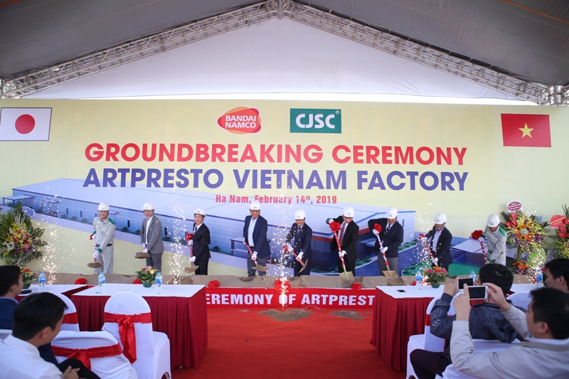 Sau khi hoàn thành nhà máy Artpresto Việt Nam sẽ hoạt động với công suất gần 40 triệu sản phẩm/năm. Dự án nhà máy Artpresto Việt Nam có tổng mức đầu tư 5 triệu USD.