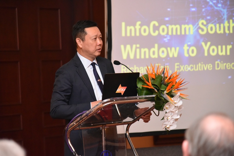 Richard Tan, Giám đốc điều hành InfoCommAsia, chia sẻ về sự kiện “InfoComm Đông Nam Á