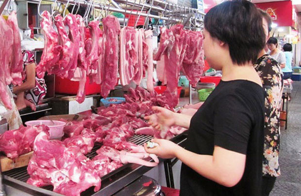 So với cuối tháng 3/2019, giá lợn tại nhiều tỉnh, thành tăng từ 3.000 - 6.000 đồng/kg lên phổ biến trong khoảng 39.000 - 45.000 đồng/kg.