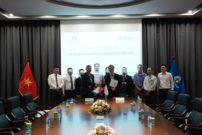 An Trung Industries, thành viên của Tập đoàn An Phát Holdings chính thức ký kết hợp đồng cung ứng với Công ty TNHH Công nghiệp Brother Việt Nam.