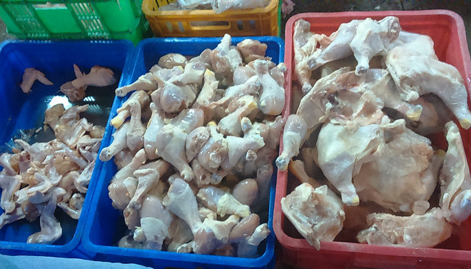 Nhập khẩu thịt gà 8 tháng 2019 đã lên tới 195.000 tấn, trị giá gần 167 triệu USD, tăng lần lượt 51,4% và 48% so với cùng kỳ.