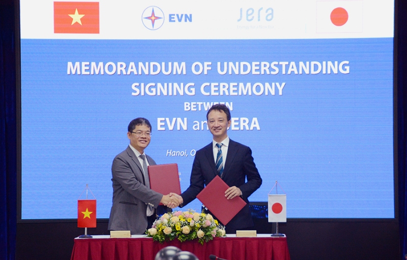 EVN và JERA hợp tác nhằm nhiên liệu LNG vào phục vụ sản xuất điện và các lĩnh vực khác trong chuỗi giá trị LNG.